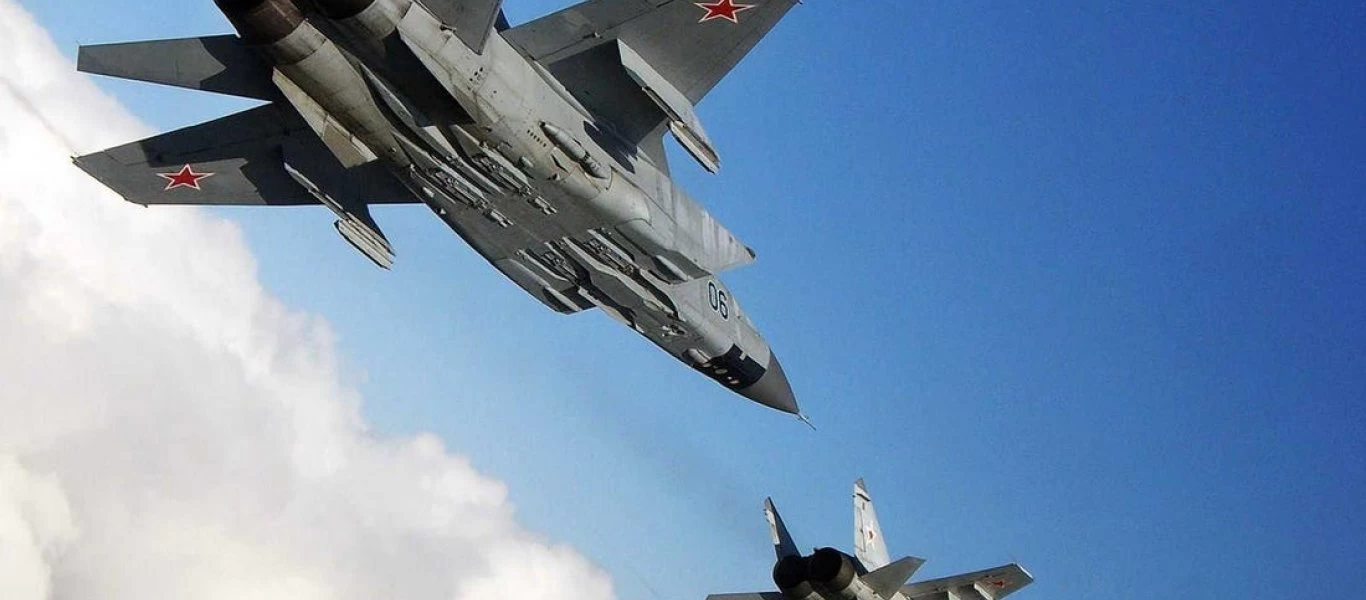 MiG-31 του ρωσικού Στόλου σε ασκήσεις στη ρωσική Άπω Ανατολή